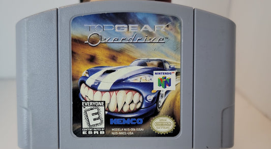Nintendo 64 -top gear overdrive