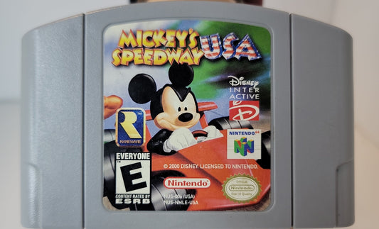 Nintendo 64- mickey's speedway usa