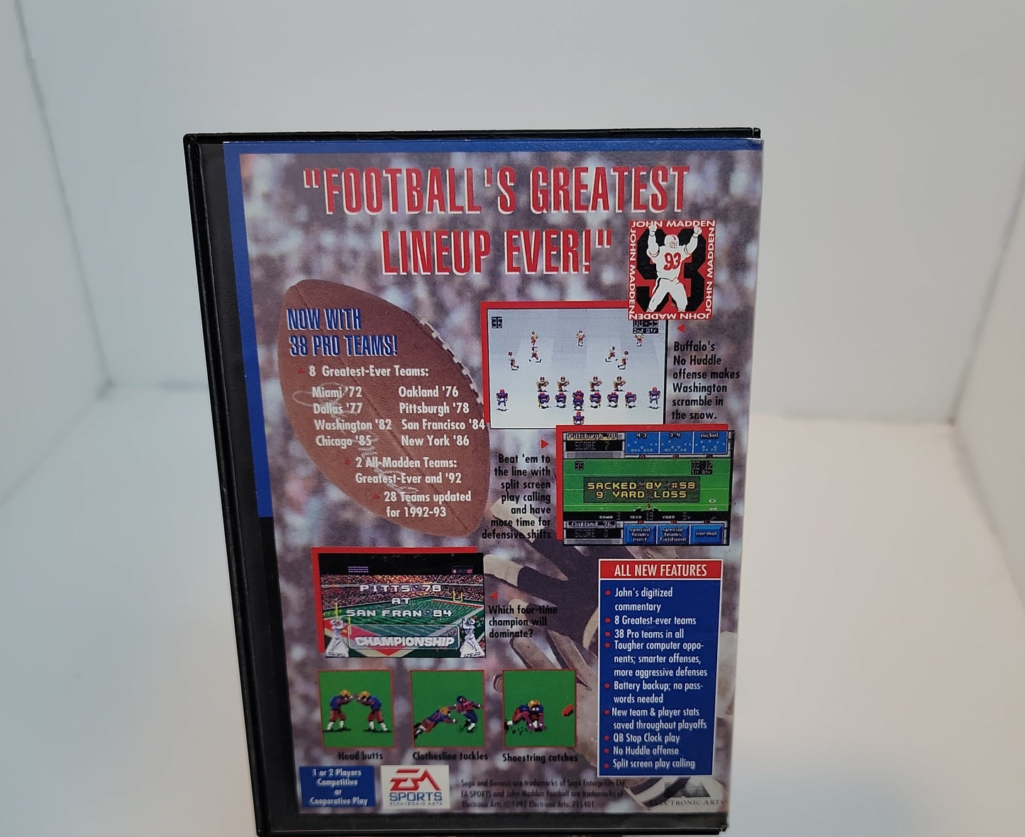 John madden football 93