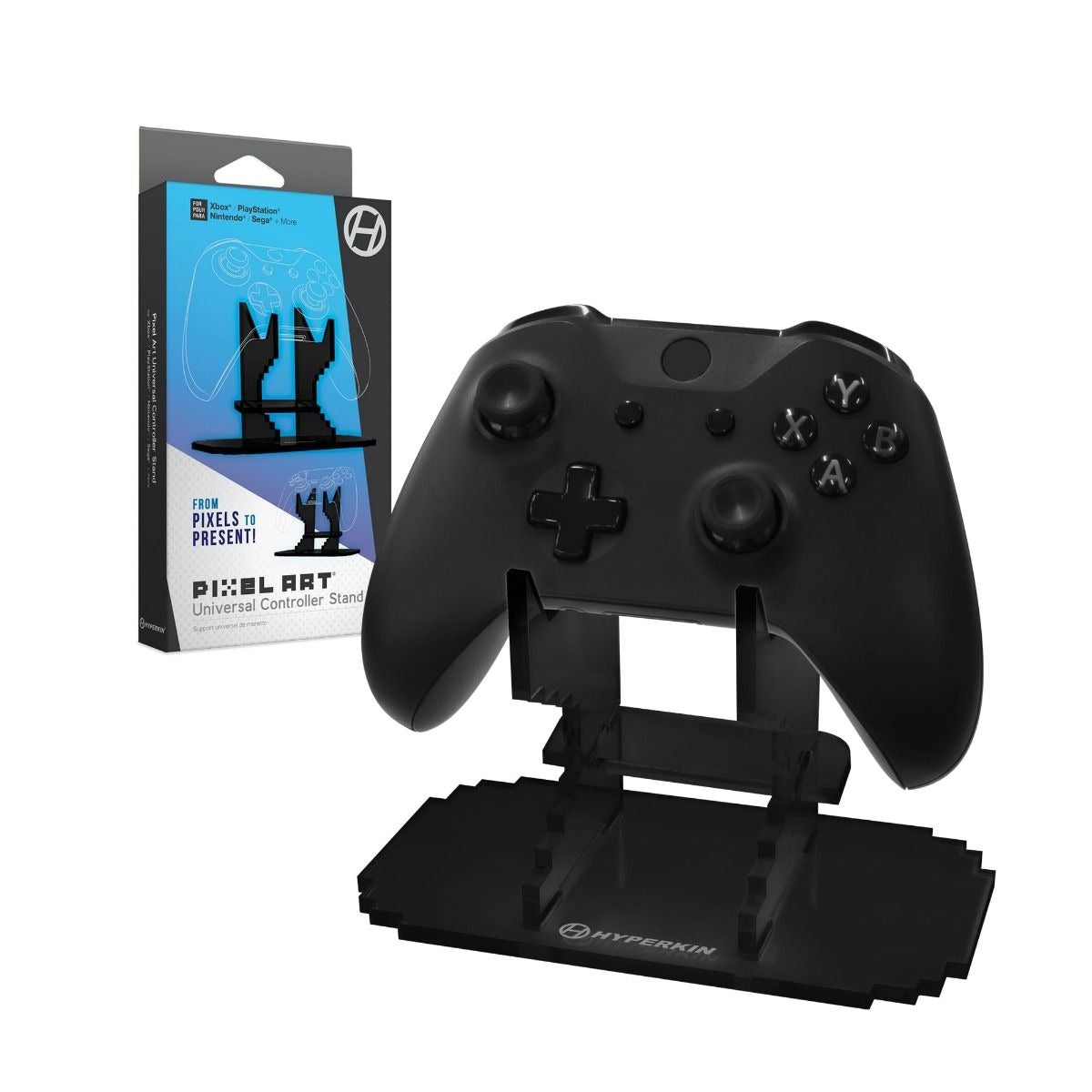 Pixel Art Universal Controller Stand (BLACK)