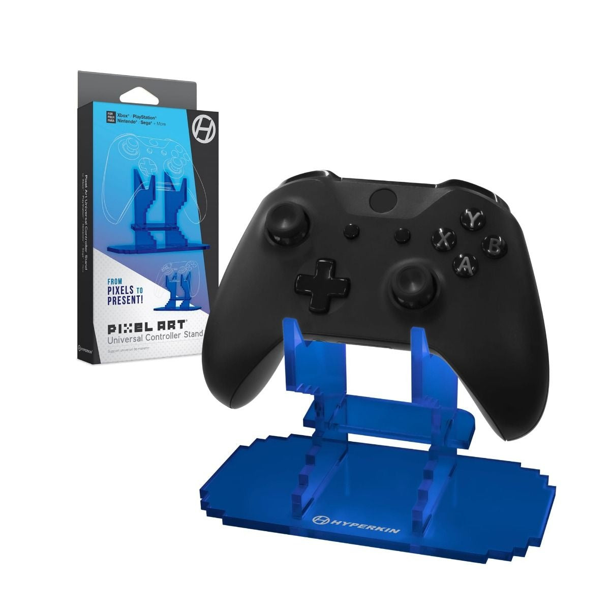 Pixel Art Universal Controller Stand (BLUE)