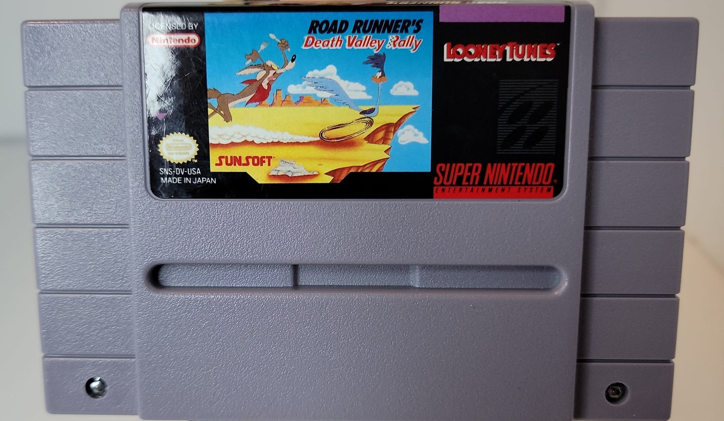 Road runners death valley rally  (snes)