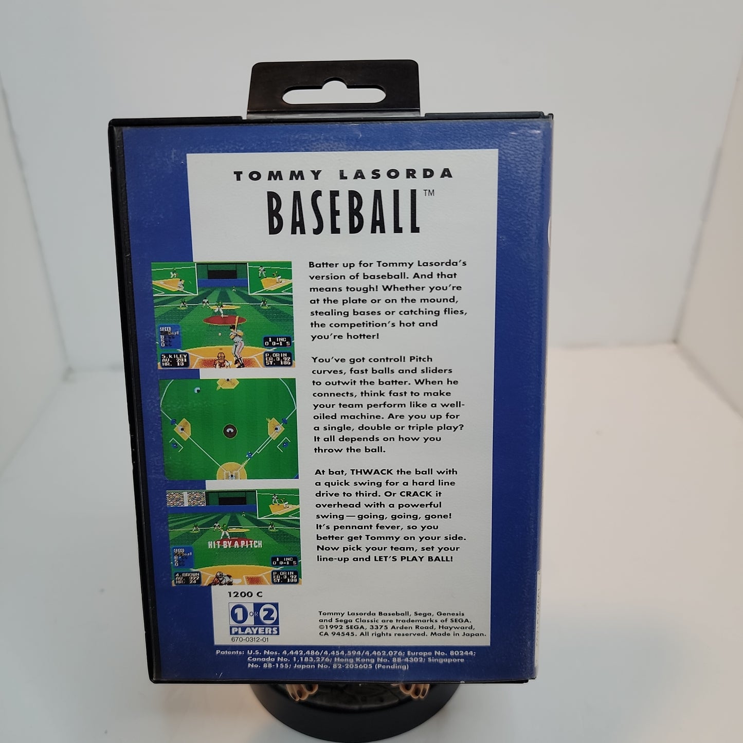 Sega classic tommy lasorda baseball  (sega)