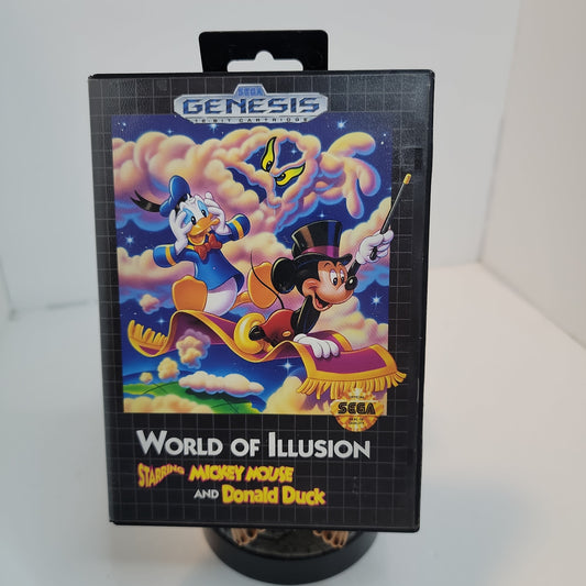 World of illusion starring mickey mouse and donald duck   (sega)