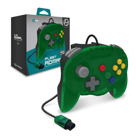 N64 Fleet Admiral" Premium Wired Controller (Jade Fleet)